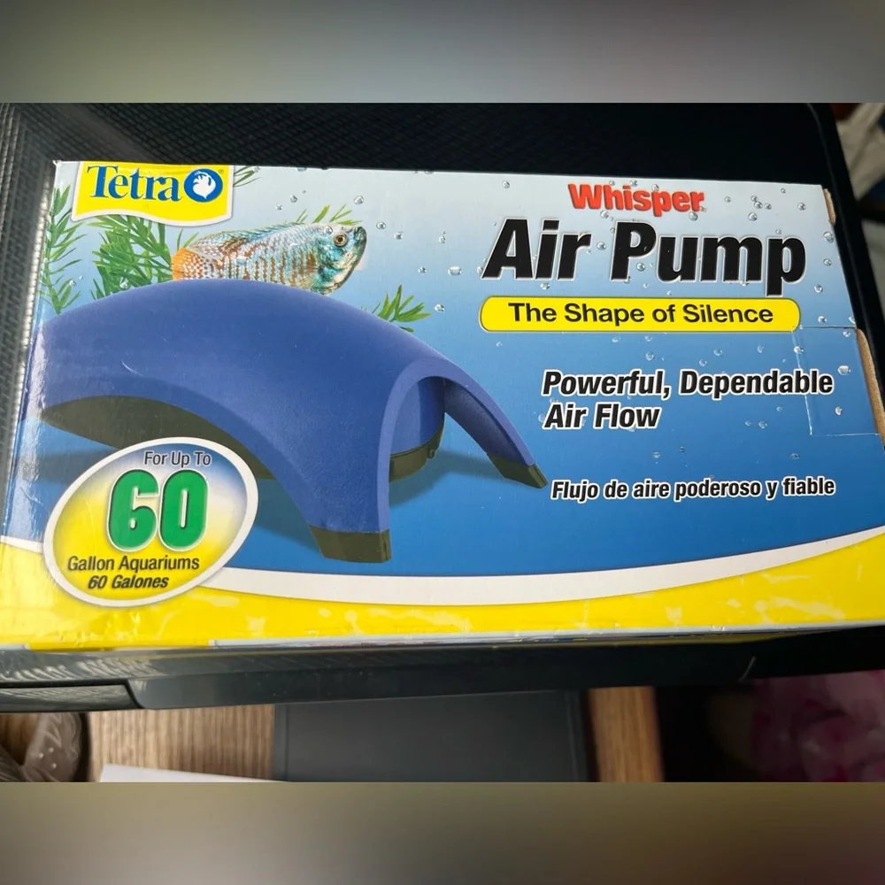 Brand NEW: Whisper Air Pump, Airstone, & Test Strips